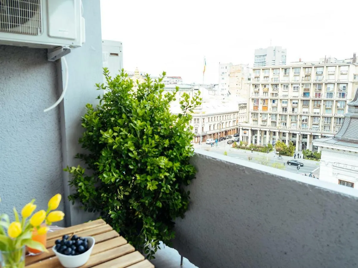 Daire Amazing View - Top Location - Universitate Studio Bükreş Romanya
